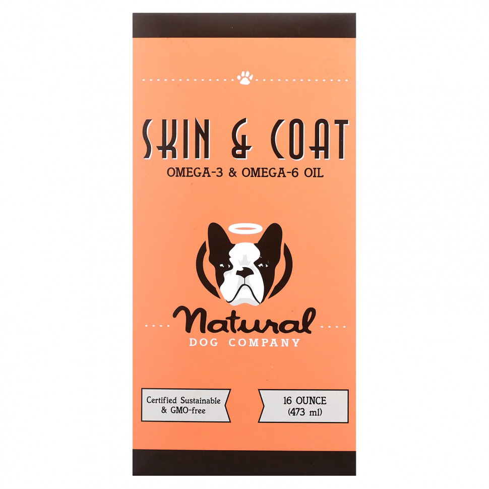   (Iherb) Natural Dog Company, Skin & Coat,  -3  -6, 473  (16 ),   4750 