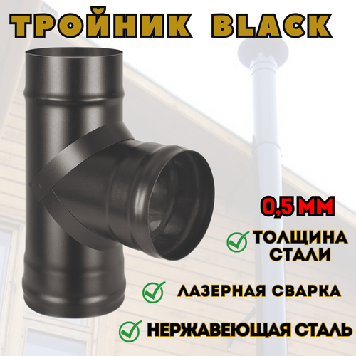   BLACK (AISI 430/0,5) 90* (200)   -     , -, 