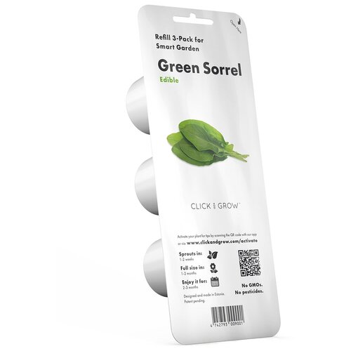       Click and Grow Refill 3-Pack   (Green Sorrel)   -     , -, 