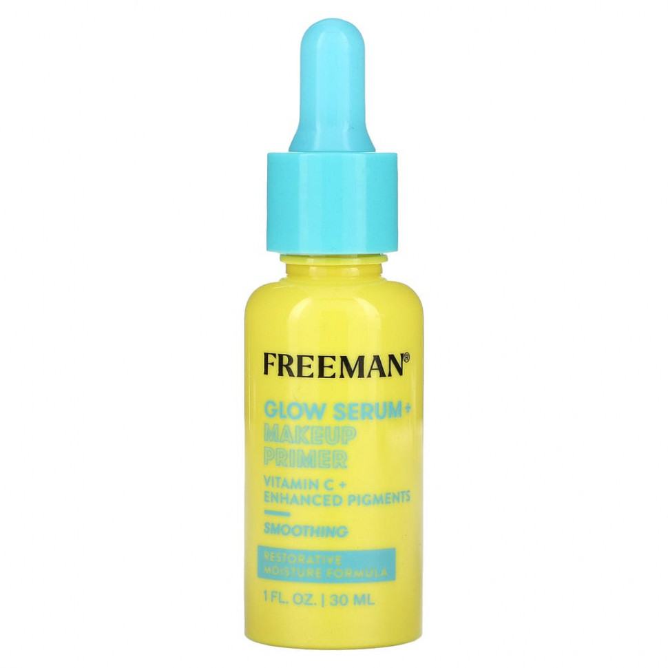 ���� ������ (Iherb) Freeman Beauty, Glow Serum + Makeup Primer, ��������������, 30 �� (1 ����. �����), ������ �� 1130 ���