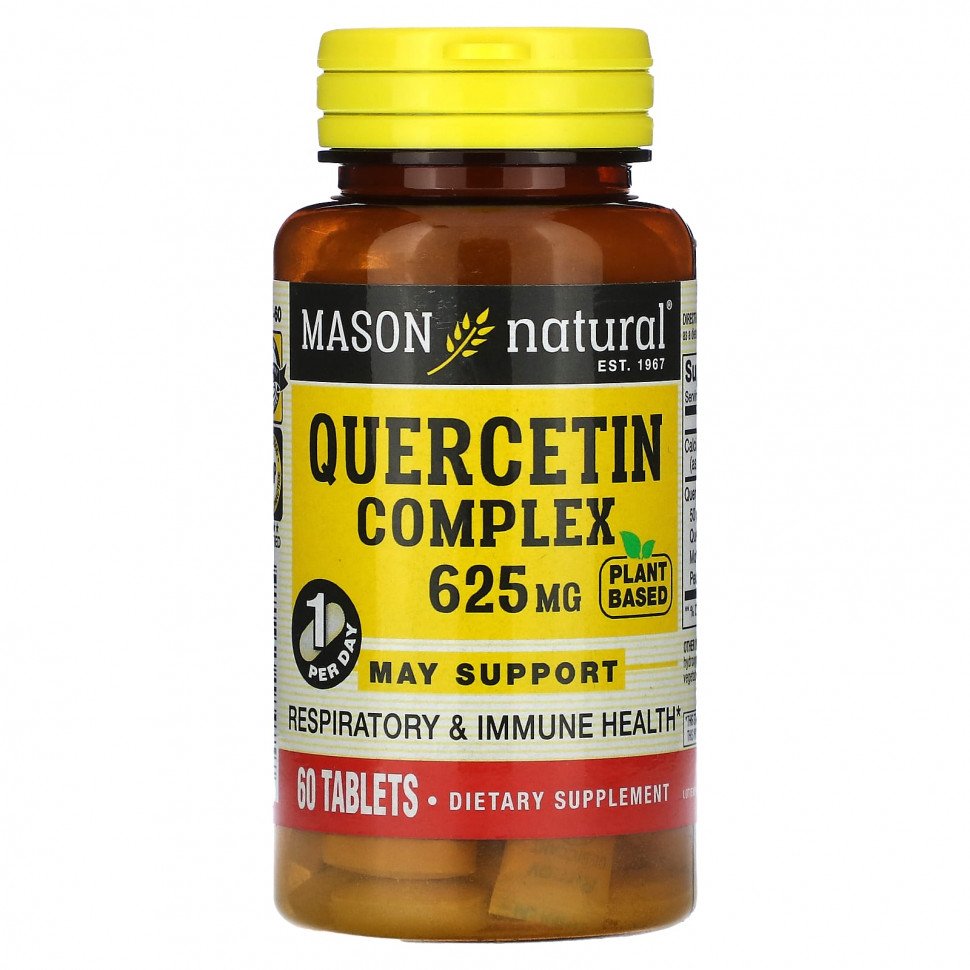 ���� ������ (Iherb) Mason Natural, ������������� ��������, 625 ��, 60 ��������, ������ �� 3840 ���