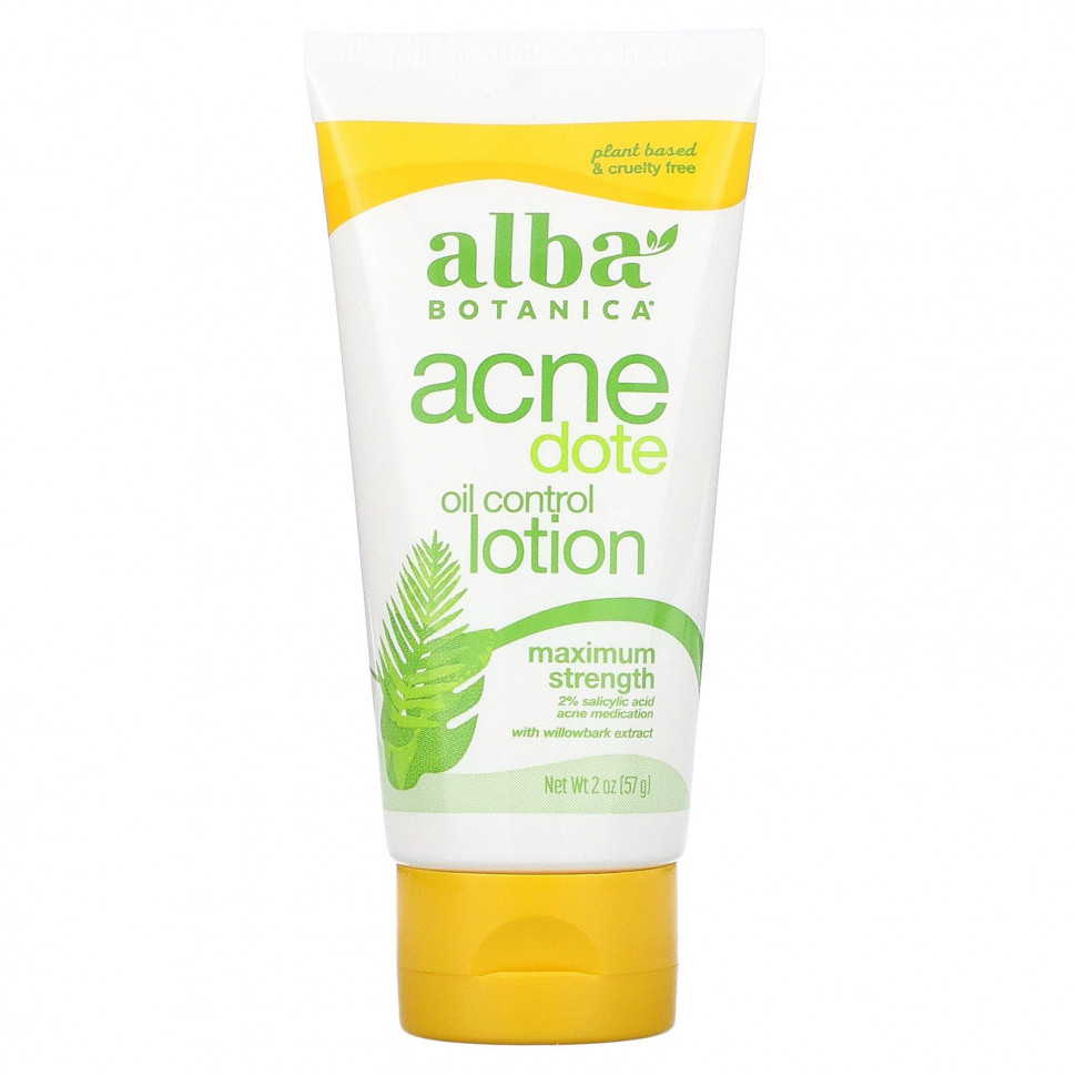 ���� ������ (Iherb) Alba Botanica, Acne Dote, ������ ��� �������� ������ ������� ����, ��� �����, 2 ���. (57 �), ������ �� 2720 ���