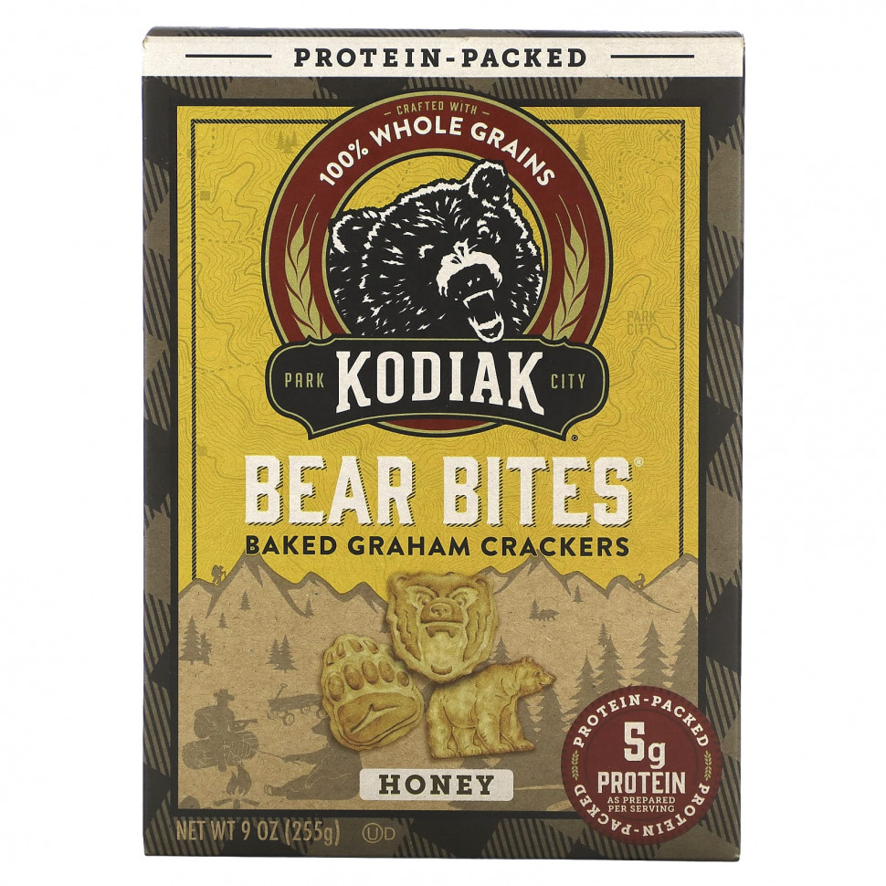 ���� ������ (Iherb) Kodiak Cakes, Bear Bites, ���������� ������� � �����, 255 � (9 �����), ������ �� 1860 ���