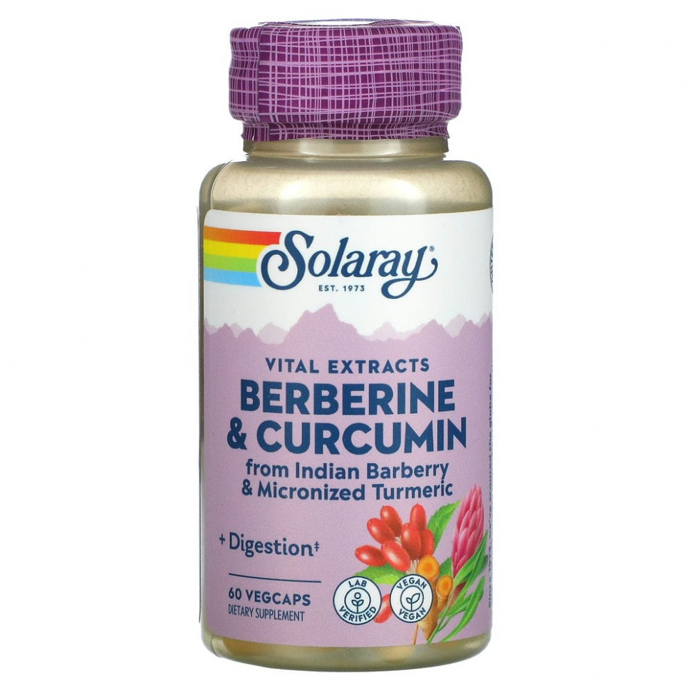 ���� ������ (Iherb) Solaray, �������� � ��������� ����� ���������, 60 ������������ ������, ������ �� 5010 ���