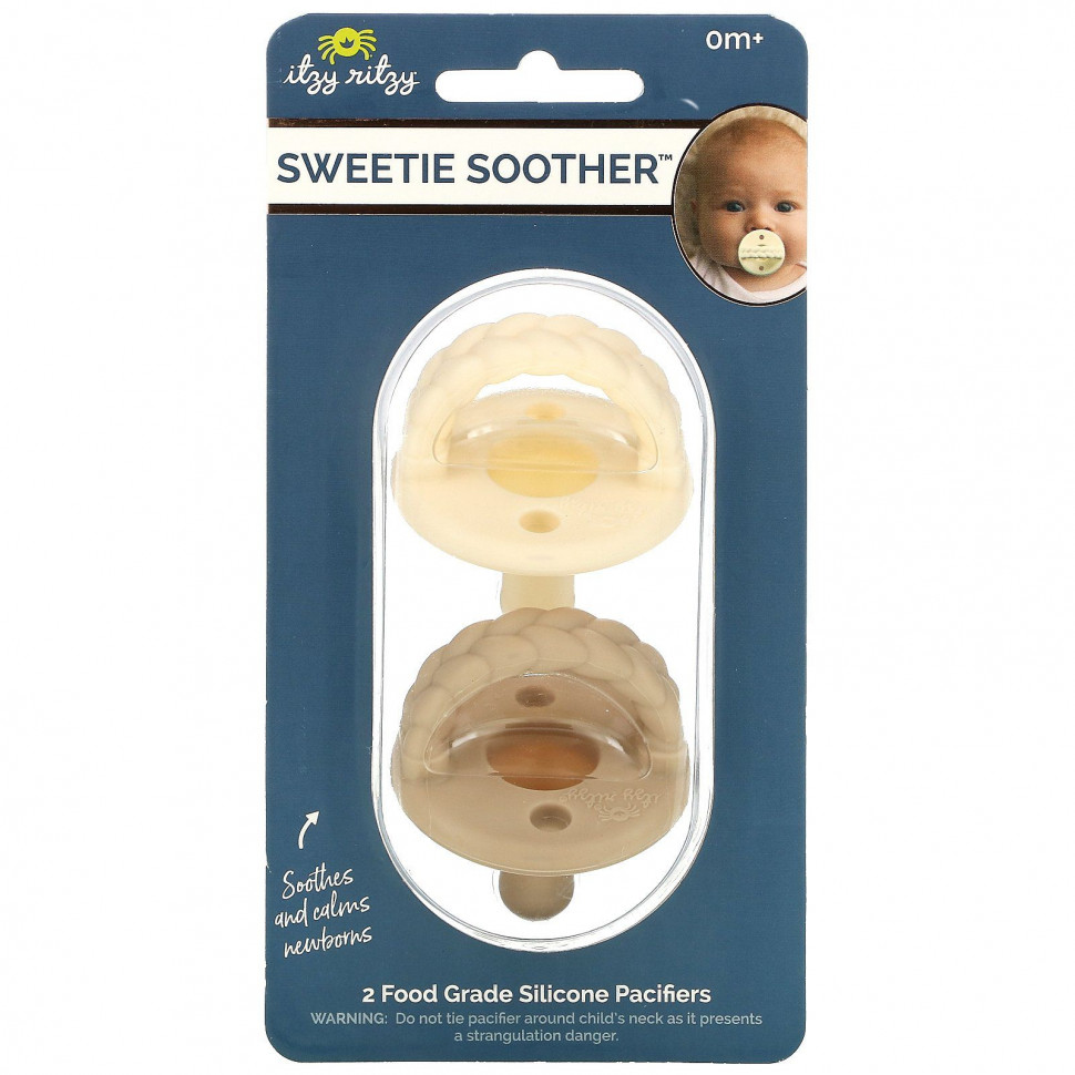 ���� ������ (Iherb) itzy ritzy, Sweetie Soother, ������� ����������� ��������, �� 0 �������, �������-���������� �������, 2 ��������, ������ �� 1410 ���