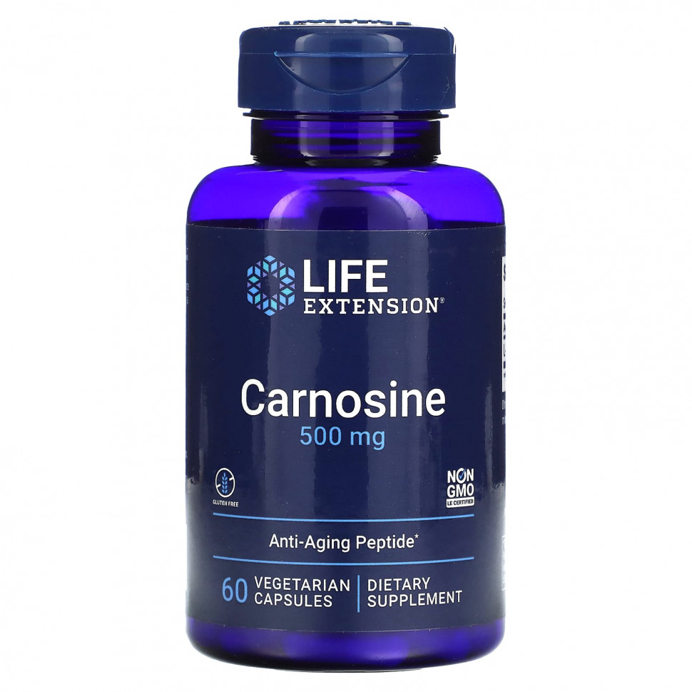 ���� ������ (Iherb) Life Extension, ��������, 500 ��, 60 �������������� ������, ������ �� 5470 ���