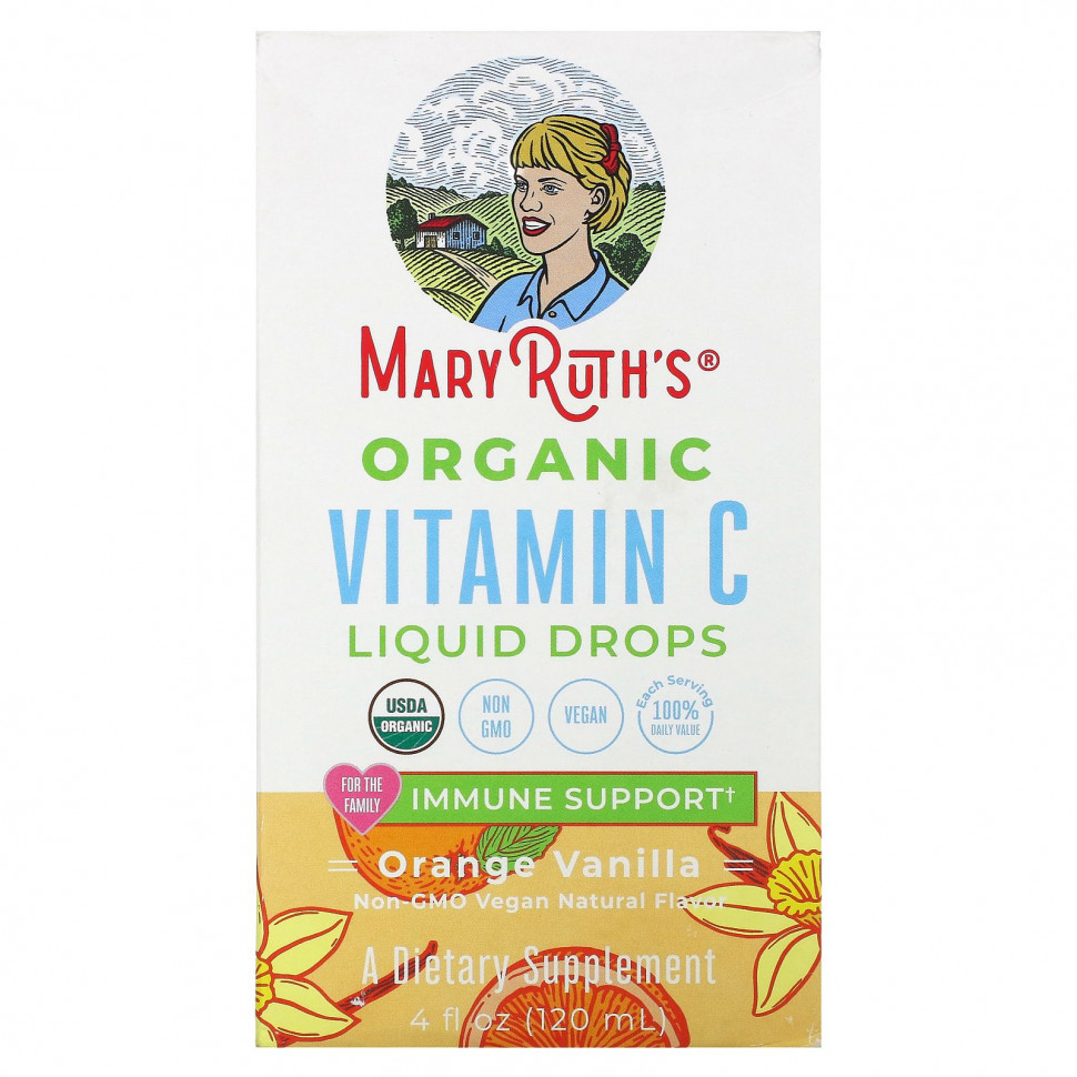 ���� ������ (Iherb) MaryRuth Organics, ������������ ������� C � ������ ������, �������� � ������, 120 �� (4 ����. �����), ������ �� 4910 ���