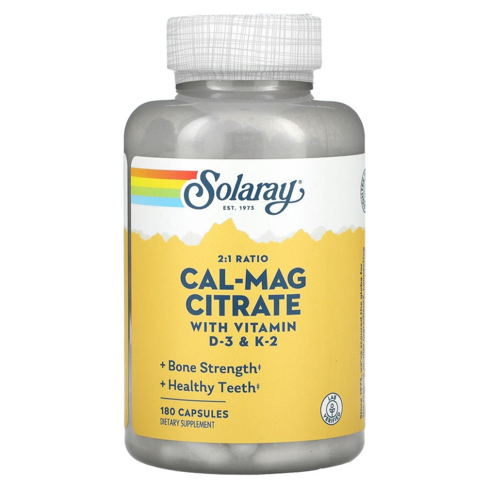 ���� ������ (Iherb) Solaray, �������-������ ������ � ����������� 2:1, 180 ������, ������ �� 3300 ���