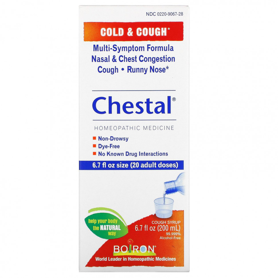 ���� ������ (Iherb) Boiron, Chestal, �� �������� � �����, 200 �� (6,7 ����. �����), ������ �� 2620 ���