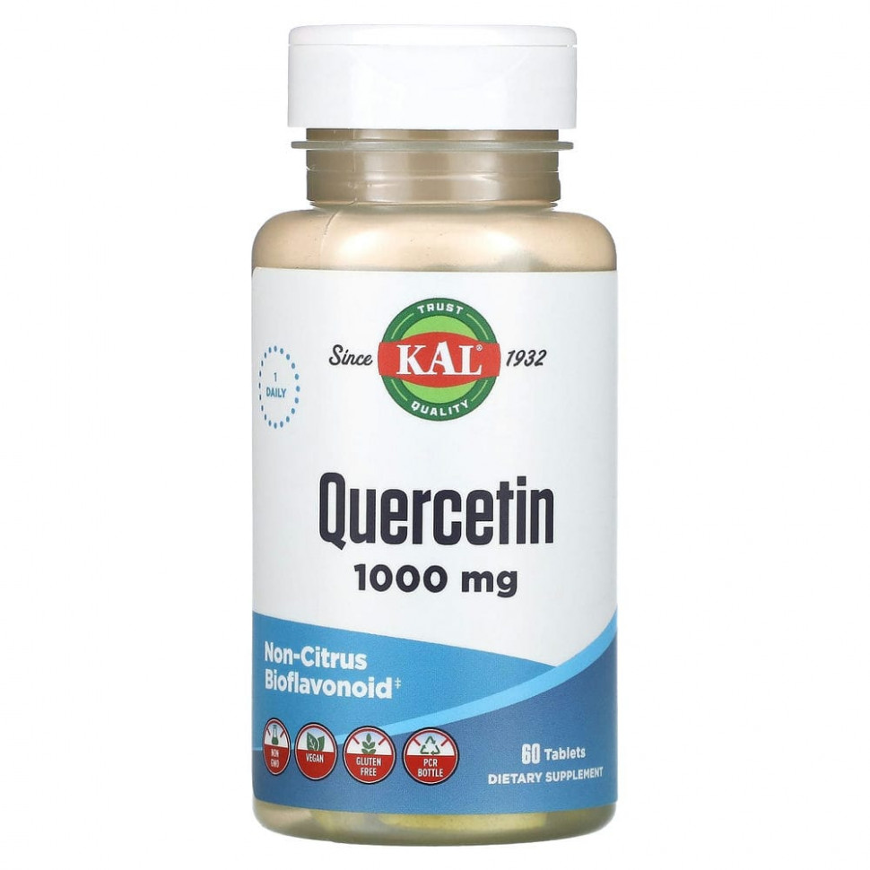 ���� ������ (Iherb) KAL, ���������, 1000 ��, 60 ��������, ������ �� 5310 ���