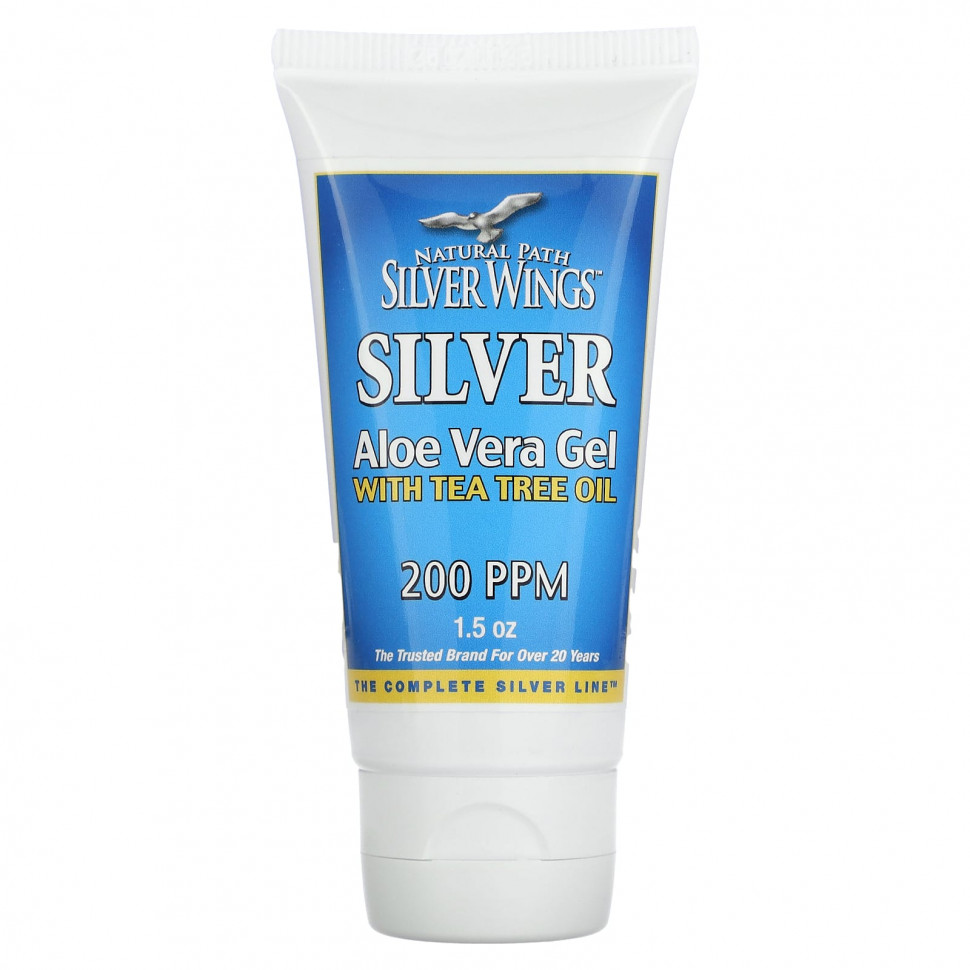 ���� ������ (Iherb) Natural Path Silver Wings, Silver, ���� ���� ���� � ������ ������� ������, 200 ����. / ���, 1,5 �����, ������ �� 2640 ���