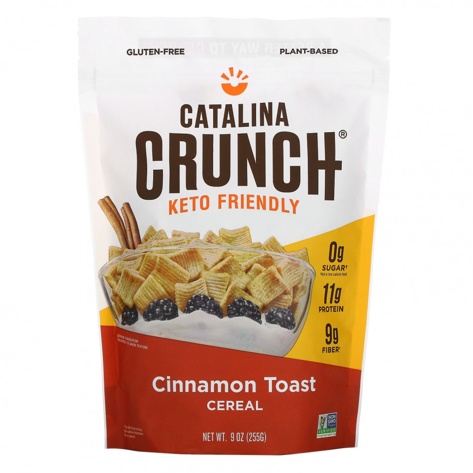   (Iherb) Catalina Crunch, Keto Friendly Cereal,   , 255  (9 )    -     , -, 
