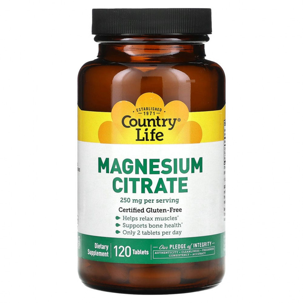 ���� ������ (Iherb) Country Life, ������ ������, 125 ��, 120 ��������, ������ �� 3060 ���