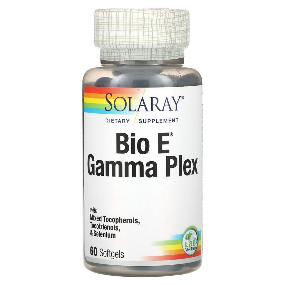 ���� ������ (Iherb) Solaray, Bio E Gamma Plex, 60 ������ ��������, ������ �� 4430 ���