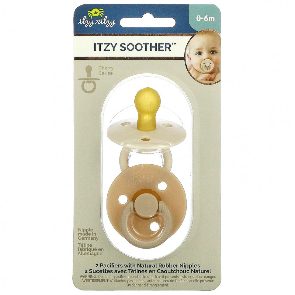 ���� ������ (Iherb) itzy ritzy, Itzy Soother, �������� � ������� �� ������������ �������, ��� ����� �� 0 �� 6 �������, � ������� � �������, 2 ��������, ������ �� 1410 ���