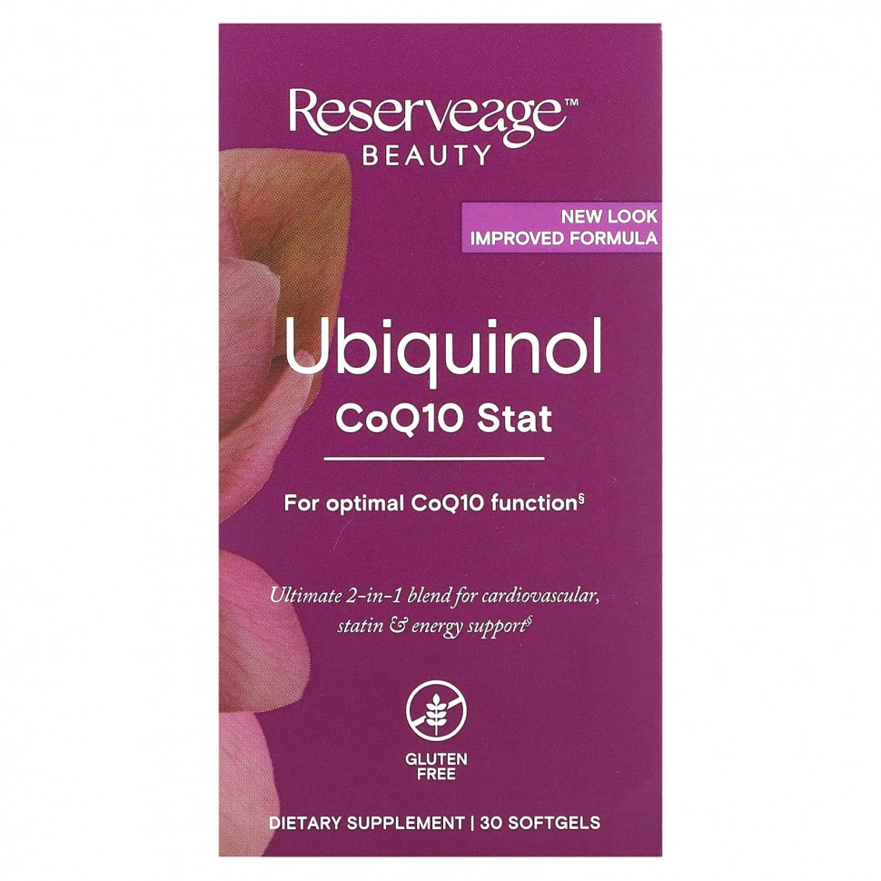 ���� ������ (Iherb) Reserveage Nutrition, ��������, Coq10 stat, 30 ������ ��������, ������ �� 5500 ���