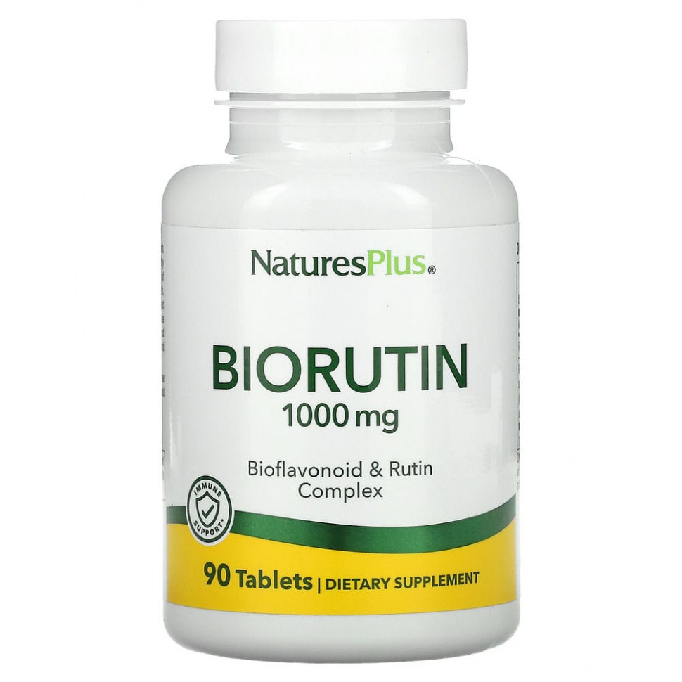 ���� ������ (Iherb) NaturesPlus, Biorutin, 1000 ��, 90 ��������, ������ �� 4340 ���