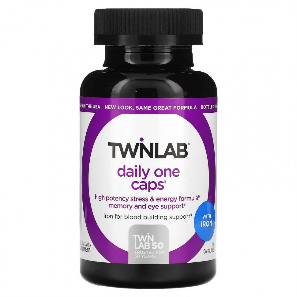���� ������ (Iherb) Twinlab, Daily One Caps � �������, 90 ������, ������ �� 4140 ���