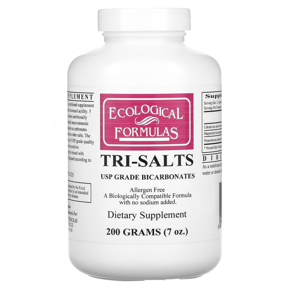 ���� ������ (Iherb) Ecological Formulas, Tri-Salts, 200 � (7 �����), ������ �� 2200 ���
