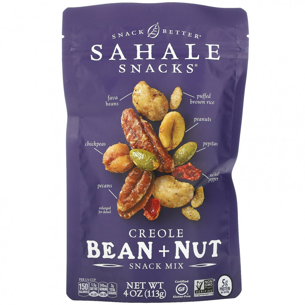 ���� ������ (Iherb) Sahale Snacks, Snack Mix, ���������� ���� � �����, 113 � (4 �����), ������ �� 1320 ���