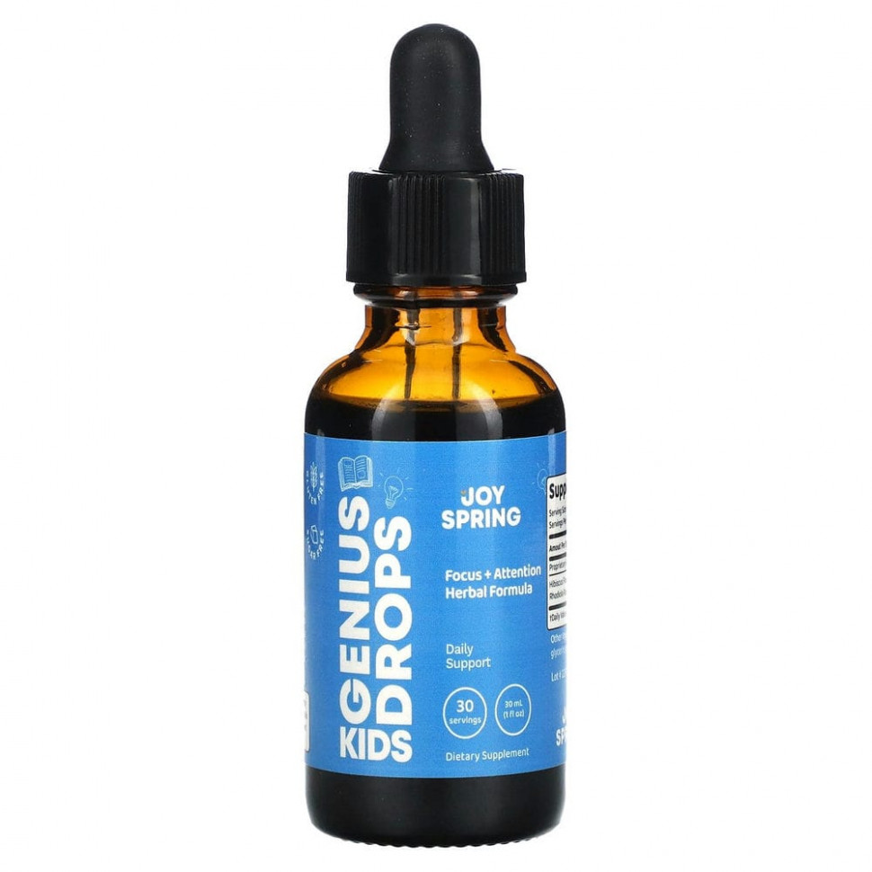 ���� ������ (Iherb) JoySpring, Genius ����� ��� �����, ��� ������������ � ��������, �� 2 ���, 30 �� (1 ����. �����), ������ �� 5340 ���