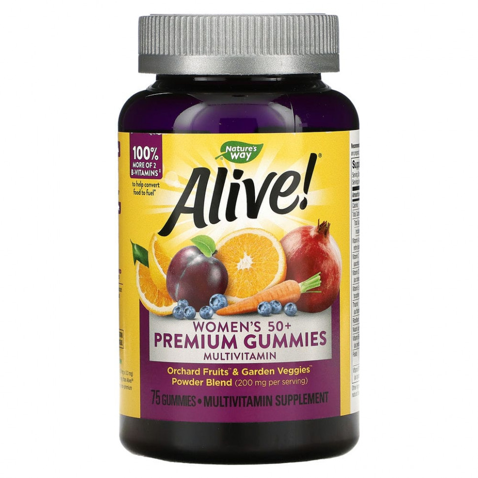 ���� ������ (Iherb) Nature's Way, Alive! ����������� �������� ��� ������ ����� 50 ���, �� ������ ����� � ���������, 75 ����������� ��������, ������ �� 3400 ���