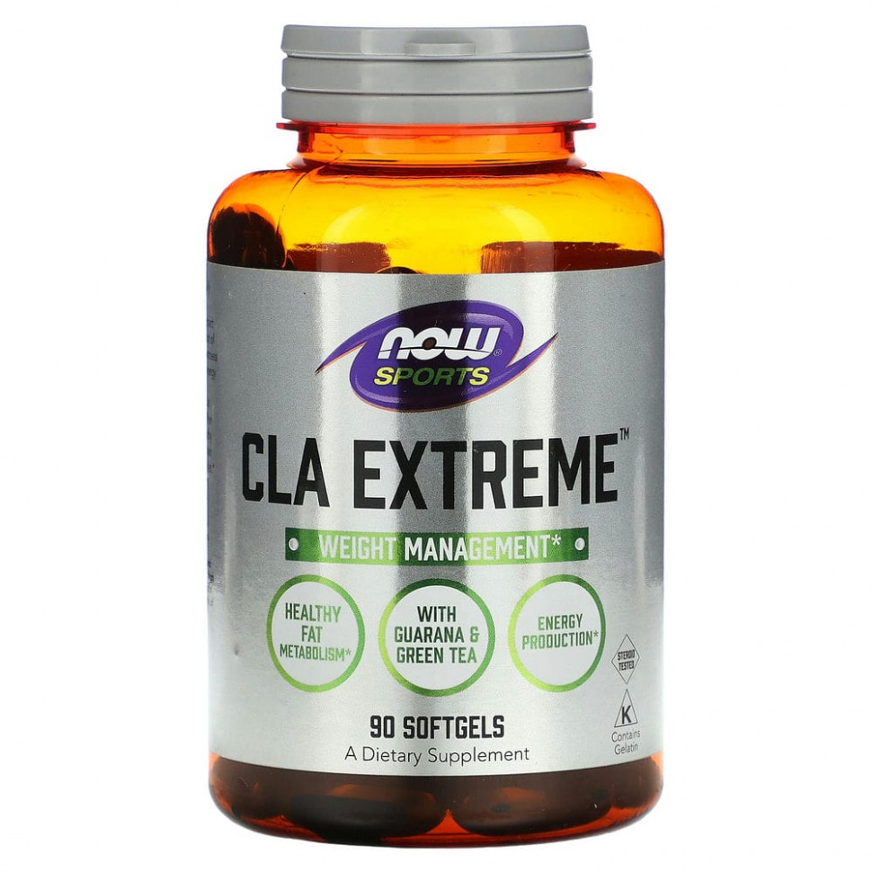 ���� ������ (Iherb) NOW Foods, CLA Extreme, ������� ��� ���������� ����������, 90 ������, ������ �� 3520 ���