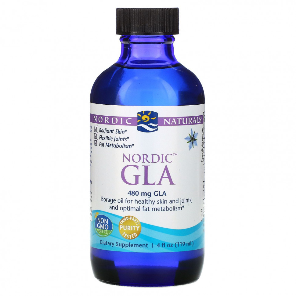 ���� ������ (Iherb) Nordic Naturals, Nordic GLA, 4 ������ ����� (119 ��), ������ �� 4720 ���