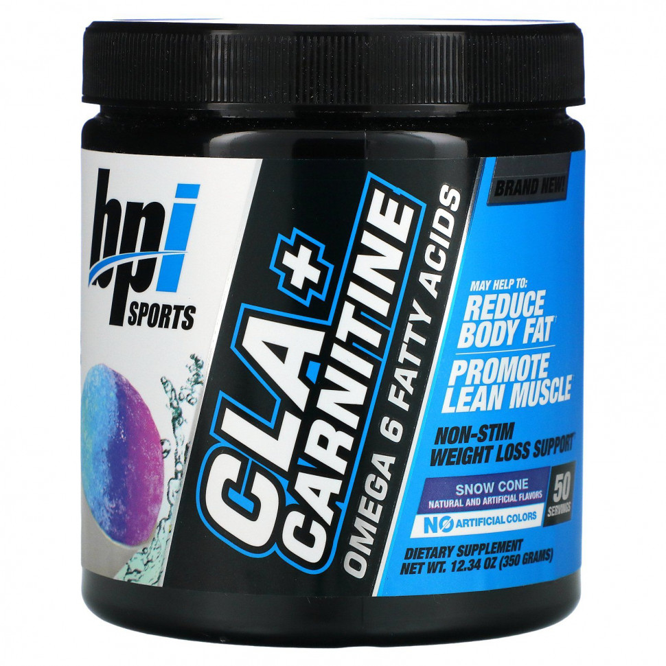 ���� ������ (Iherb) BPI Sports, CLA + ��������, ������� �����, 300 � (10,58 �����), ������ �� 5170 ���