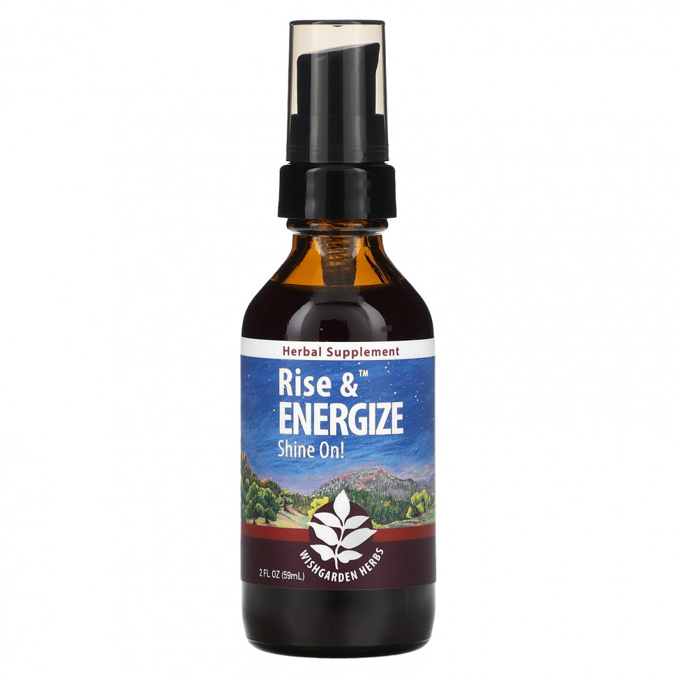   (Iherb) WishGarden Herbs, Rise & Energize, 59  (2 . ),   4540 