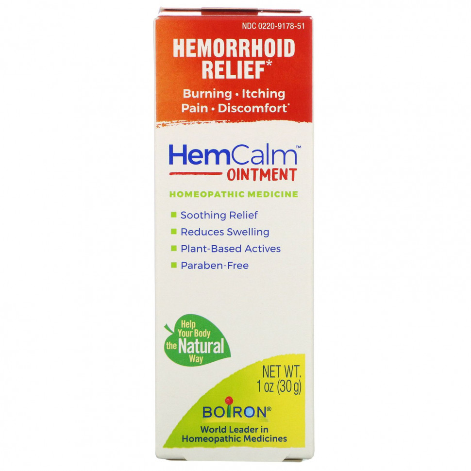���� ������ (Iherb) Boiron, HemCalm, ���� ��� ���������� ��������, 30 � (1 �����), ������ �� 1720 ���