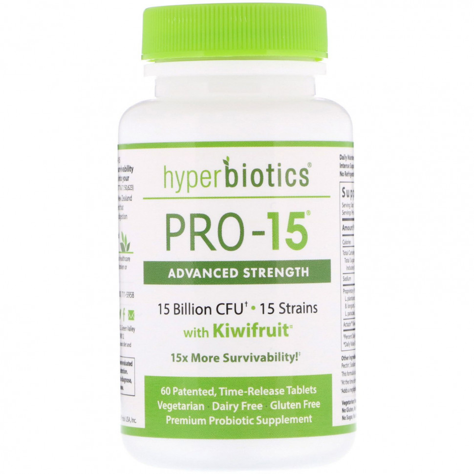   (Iherb) Hyperbiotics, PRO-15,      , 60      ,   9540 