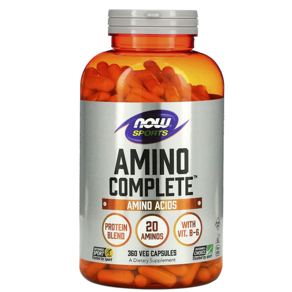 ���� ������ (Iherb) NOW Foods, Sports, �������������� ��������, 360 ������������ ������, ������ �� 4540 ���
