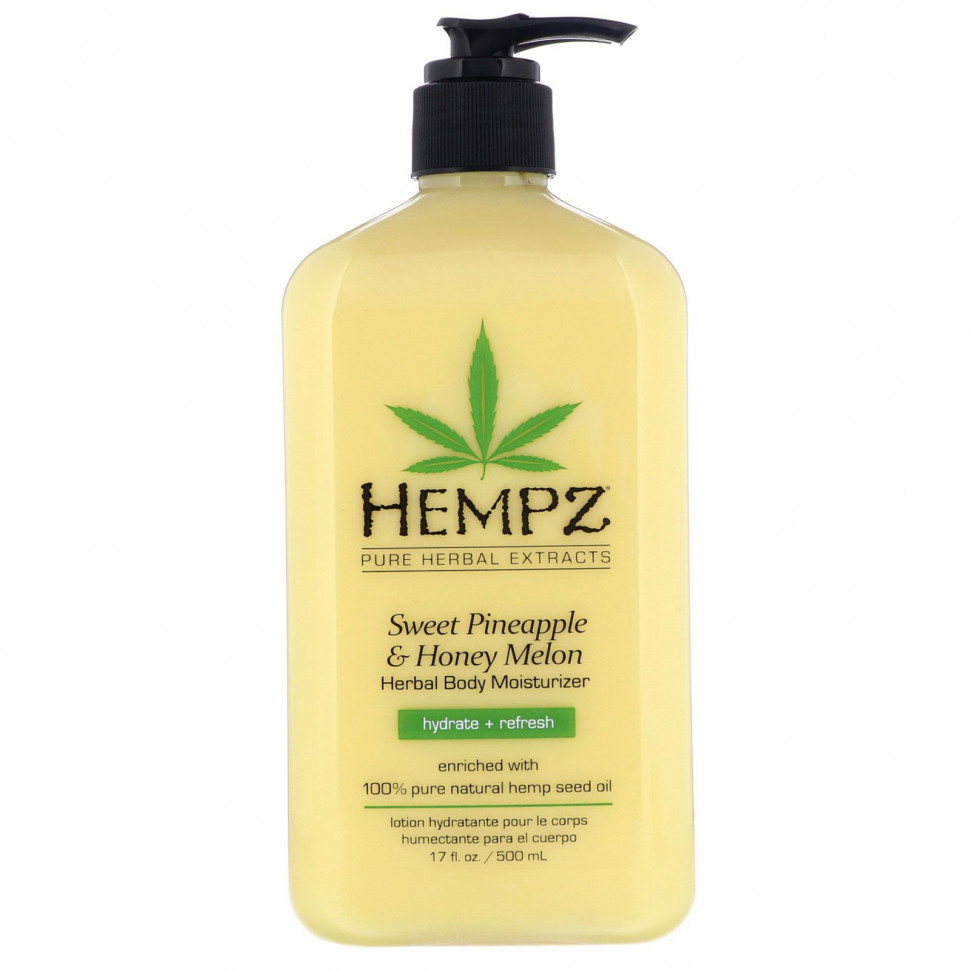 ���� ������ (Iherb) Hempz, �������� ������ � ������� �����, ����������� �������� �� ������������ ������, ��������� � ��������, 500 �� (17 ����. �����), ������ �� 4660 ���