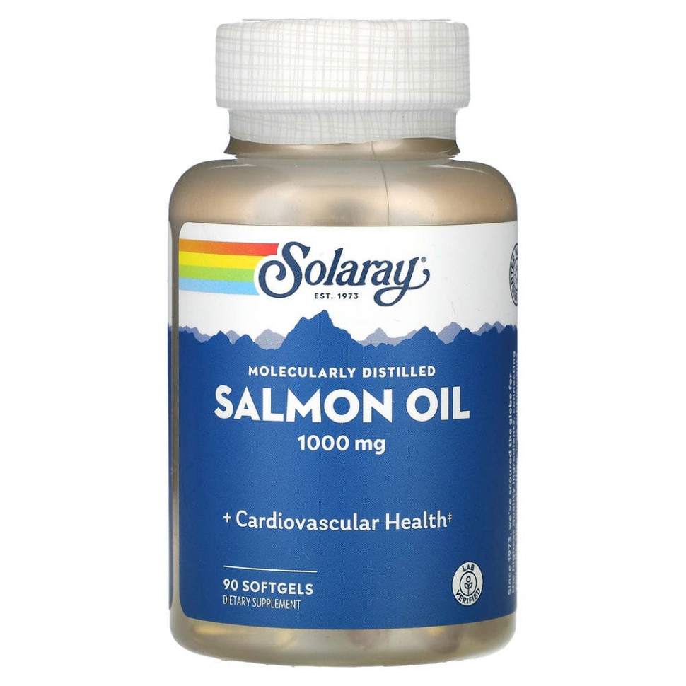 ���� ������ (Iherb) Solaray, ��������� ���, 1000 ��, 90 ������ ��������, ������ �� 1990 ���