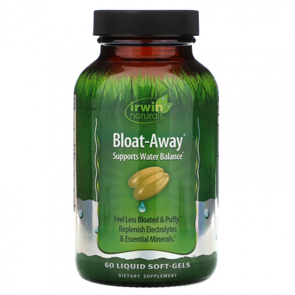 ���� ������ (Iherb) Irwin Naturals, Bloat-Away, �������� 60 ������ ������� ������, ������ �� 4360 ���
