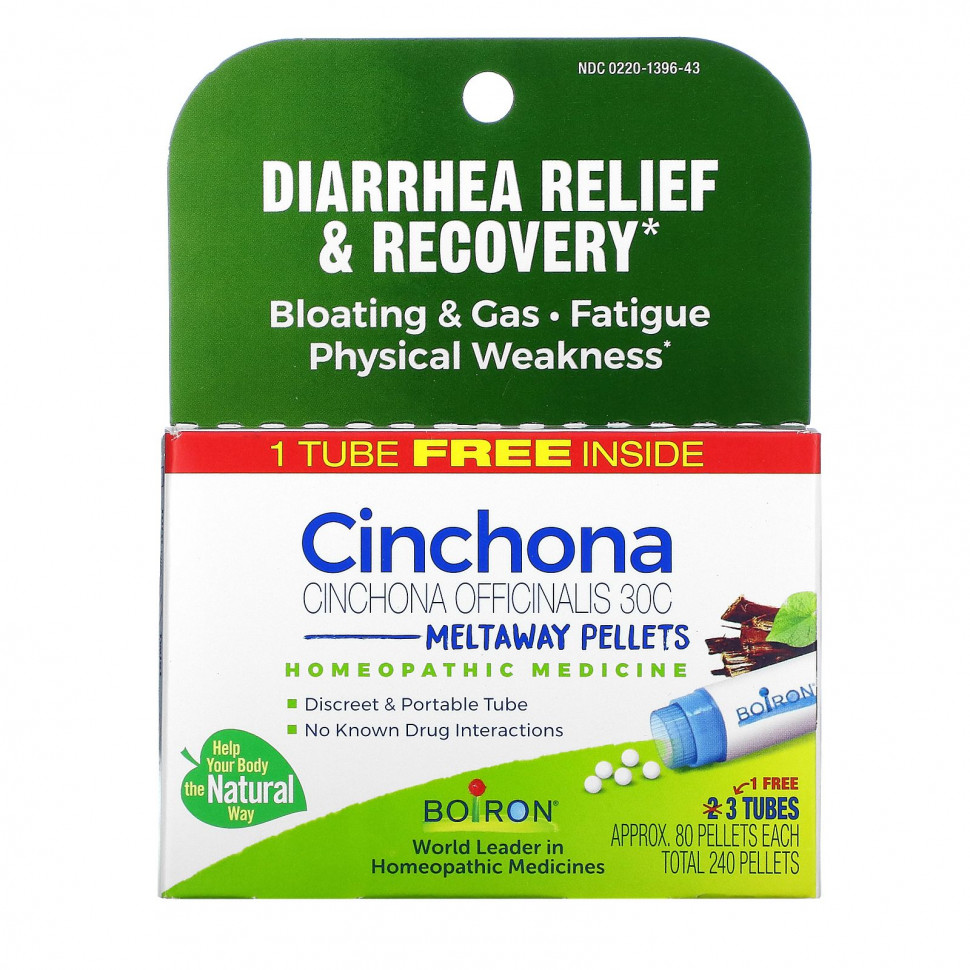   (Iherb) Boiron, Cinchona, Meltaway      , 30C, 3 , 80   ,   3300 