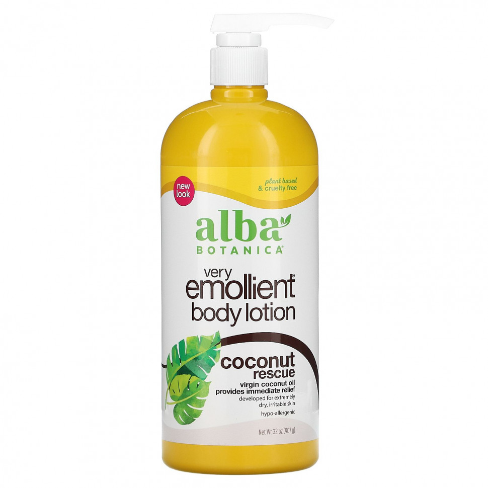 ���� ������ (Iherb) Alba Botanica, Very Emollient, ���������� ������ ��� ����, �����, 907 � (32 �����), ������ �� 4140 ���