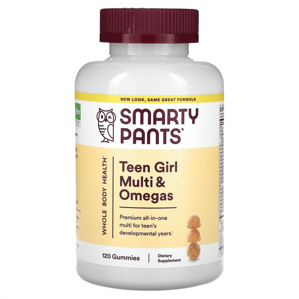 ���� ������ (Iherb) SmartyPants, �������������� ��� �������-����������, �����, ���� � ������� ����, 120 ����������� ������, ������ �� 5630 ���