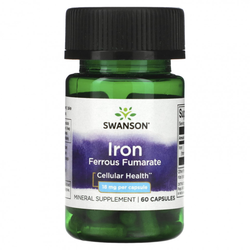 ���� ������ (Iherb) Swanson, ������ � ������ �������, 18 ��, 60 ������, ������ �� 670 ���