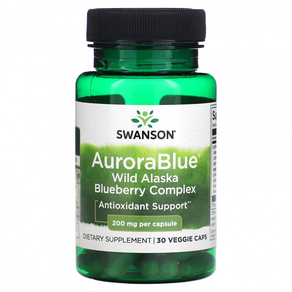   (Iherb) Swanson, AuroraBlue,    , 200 , 30  ,   1510 