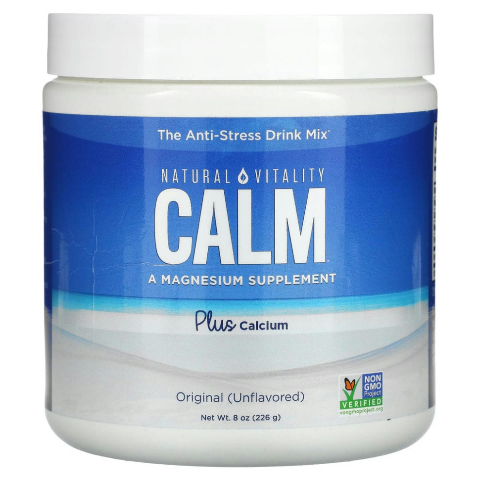   (Iherb) Natural Vitality, CALM Plus Calcium,    ,  ( ), 226  (8 ),   4270 