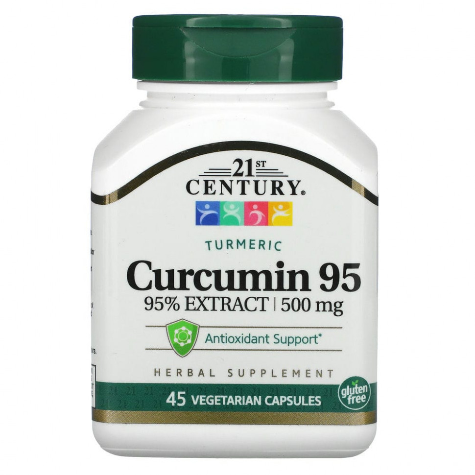 ���� ������ (Iherb) 21st Century, �������� 95, 500 ��, 45 �������������� ������, ������ �� 2880 ���