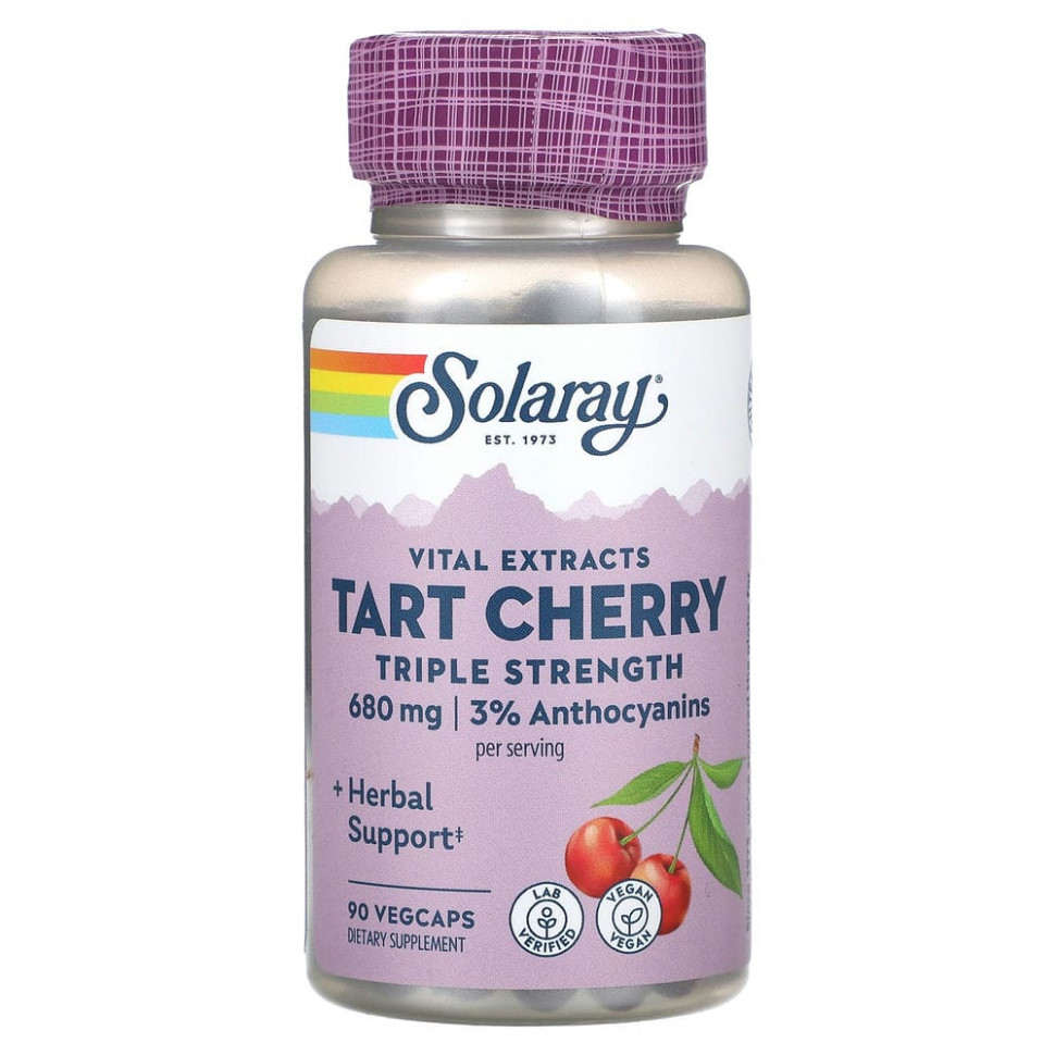 ���� ������ (Iherb) Solaray, ������� ����, �������� ��������, 340 ��, 90 ������������ ������, ������ �� 4100 ���