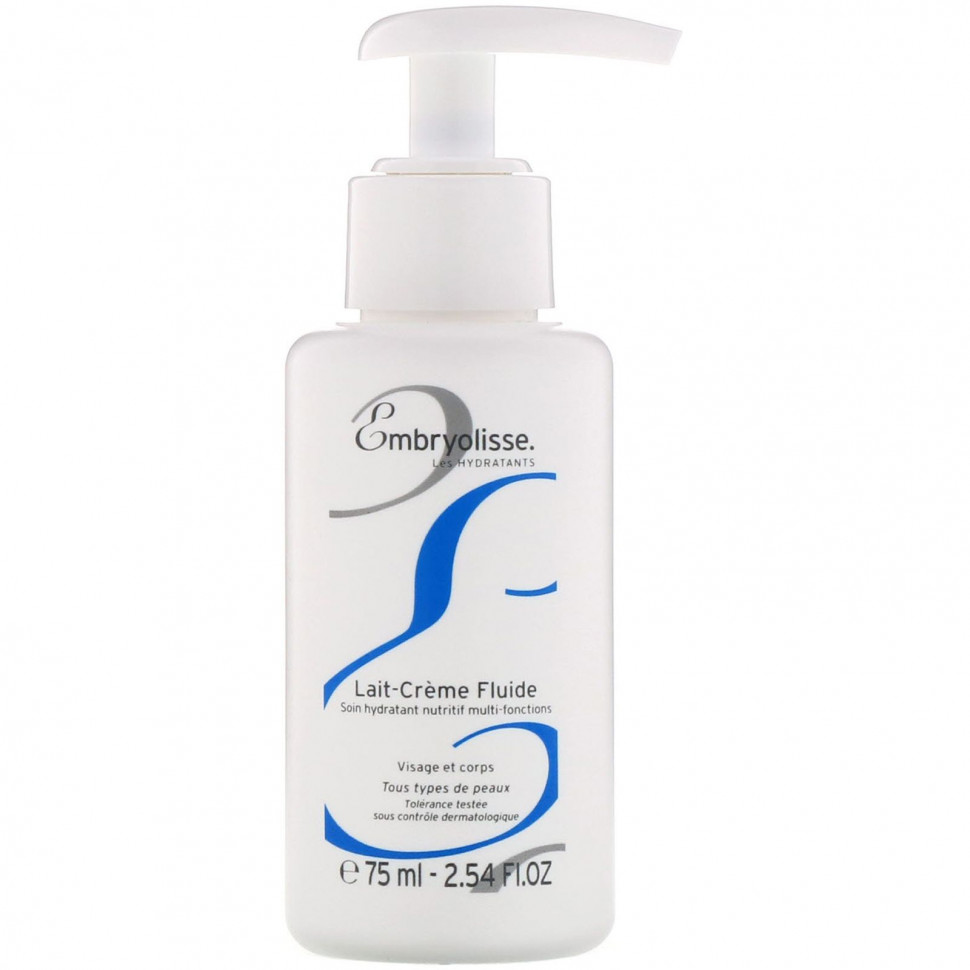 ���� ������ (Iherb) Embryolisse, Lait-Creme Fluide, ������������������� ����������� � ����������� ����-�������, 75 �� (2,54 ����. �����), ������ �� 2750 ���