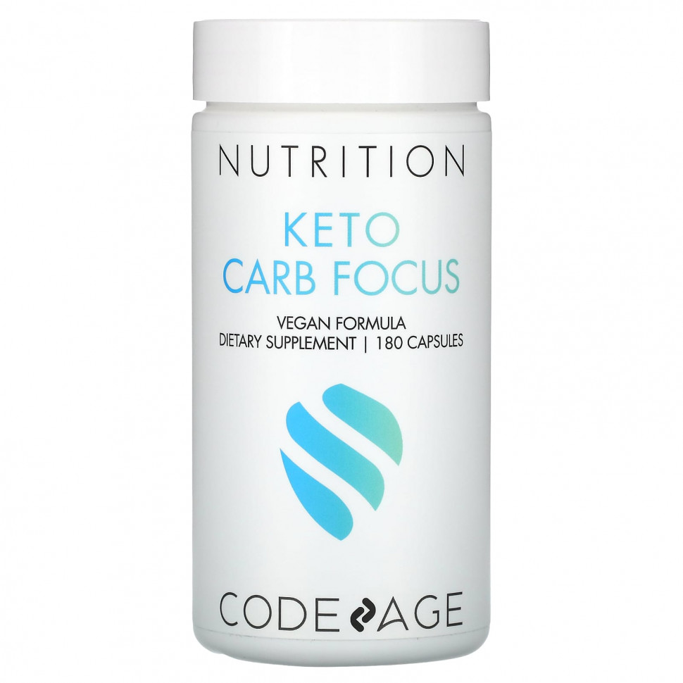 ���� ������ (Iherb) Codeage, Keto Carb Focus, 180 ������, ������ �� 4710 ���