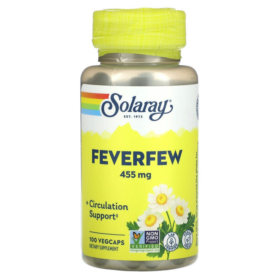 ���� ������ (Iherb) Solaray, �����, 455 ��, 100 ������ VegCaps, ������ �� 2140 ���
