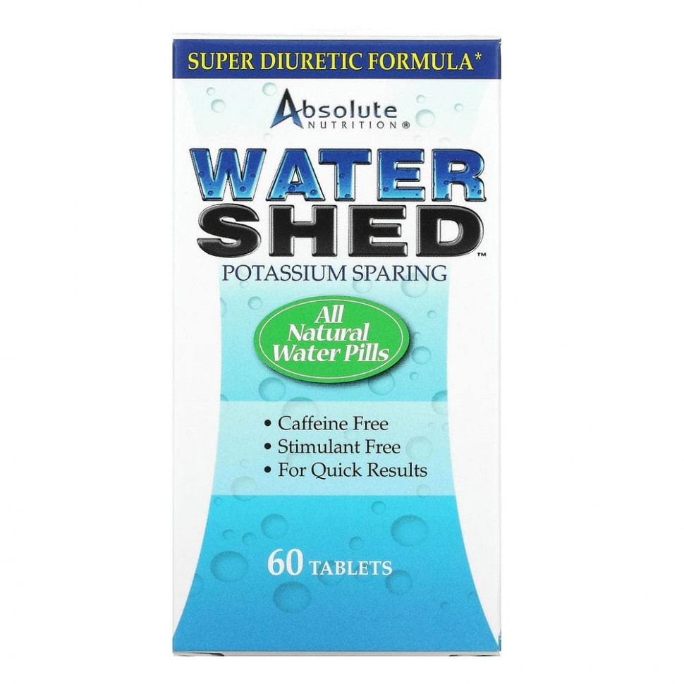 ���� ������ (Iherb) Absolute Nutrition, Watershed, 60 ��������, ������ �� 3860 ���