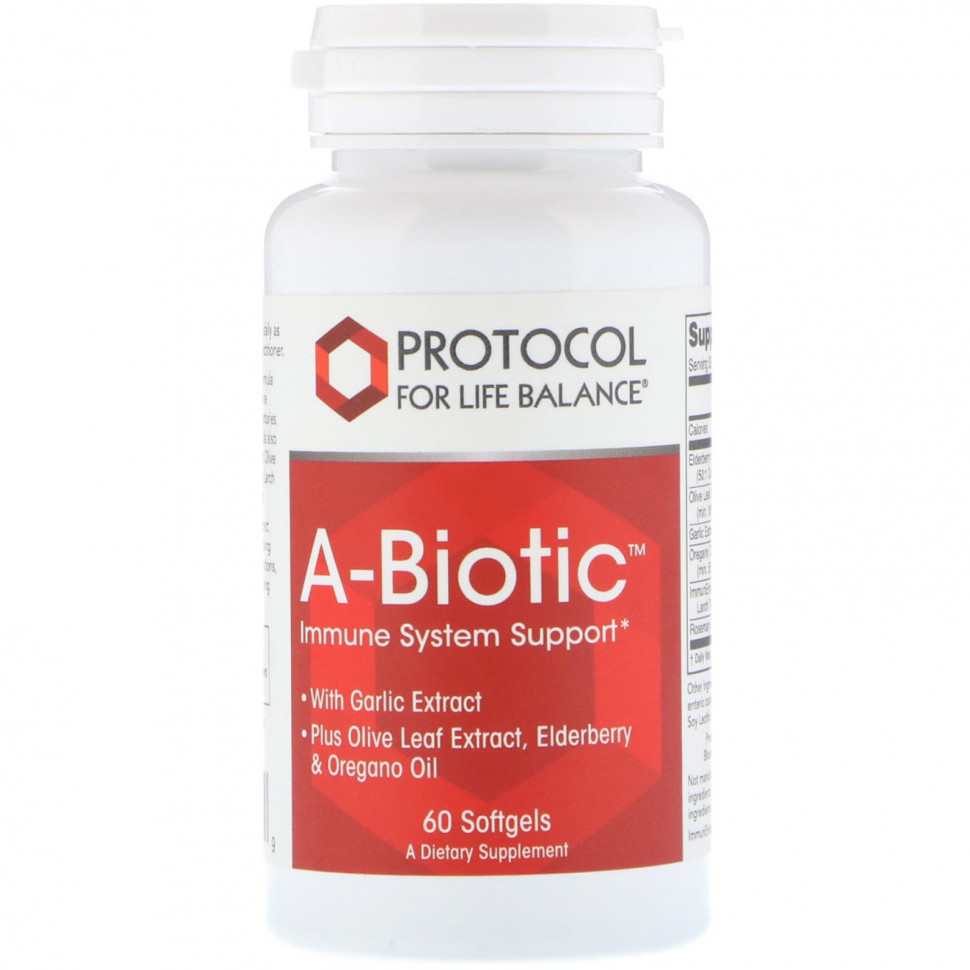   (Iherb) Protocol for Life Balance, A-Biotic,   , 60  ,   3250 