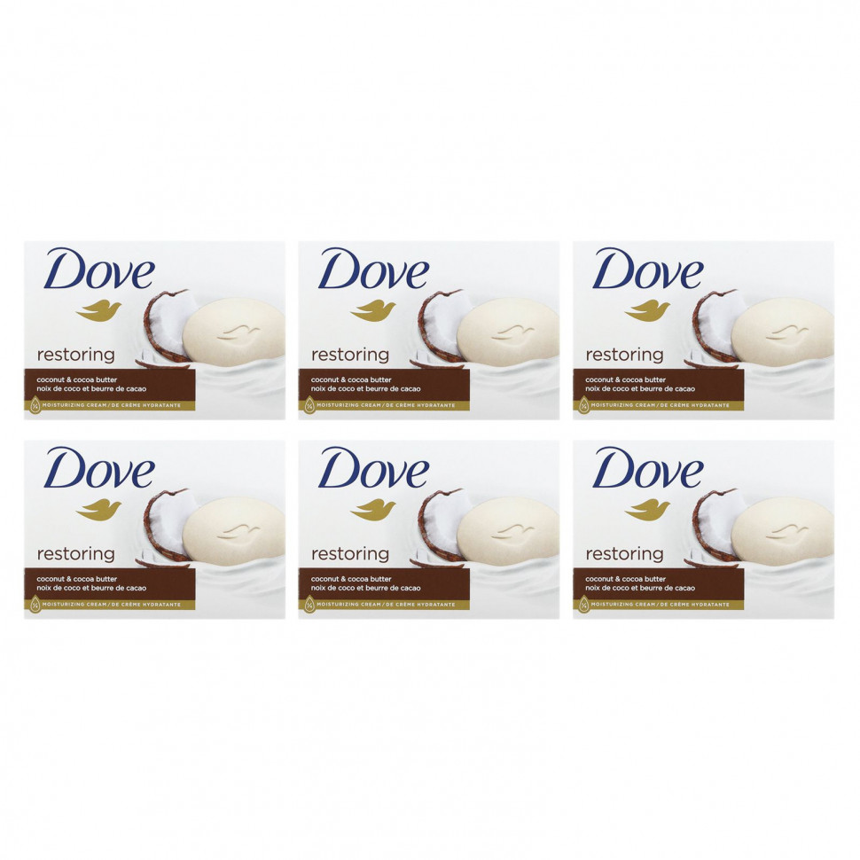 ���� ������ (Iherb) Dove, �����������������, � ������� � ��������� ������, 6 ������ �� 106 � (3,75 �����), ������ �� 3540 ���